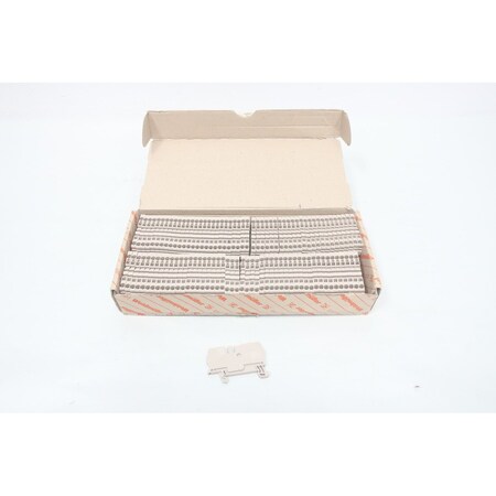 Weidmuller Box of 100 Terminal and Contact Block 1608510000